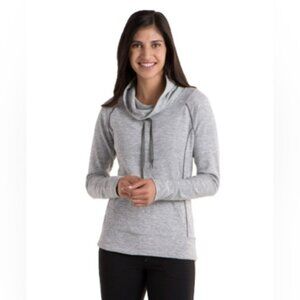 Kuhl Born in the Mountains Lea Sweater Size Small GreyCowl Neck Pullover